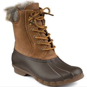 Sperry Top Sider | Ladies winter - waterproof rubber duck boots size 8